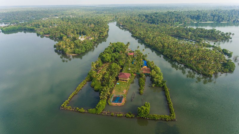 Read more about the article V Farm – A Private island Stay @ Kollam, Kerala